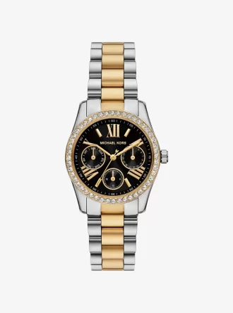 Mini Lexington Pavé Two-Tone Watch
