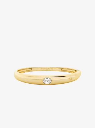 Oval Stone Bangle